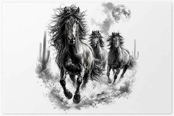 Download Running Horses PNG - Running Collection