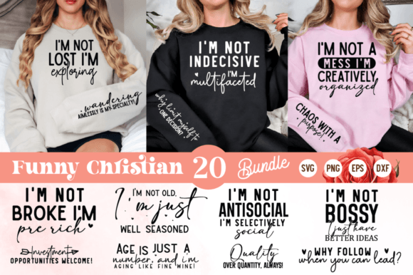 Download Funny Christian Sleeve SVG Bundle - Premium Bundle